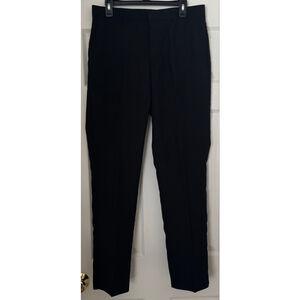 Men's Vittorino Black Dress Pants Waist 34